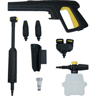 Flera olika munstycken och spraypistol till AR 5.0 Twin Flow högtryckstvätt