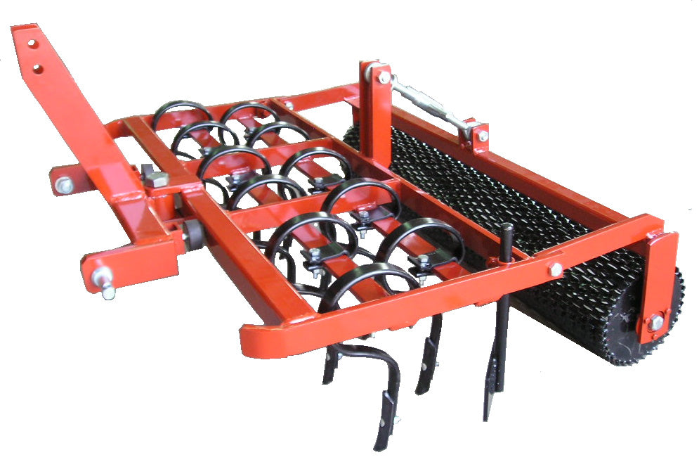 Ridbaneharv med gallervält 130-170 cm för professionell skötsel av ridbanor och paddock