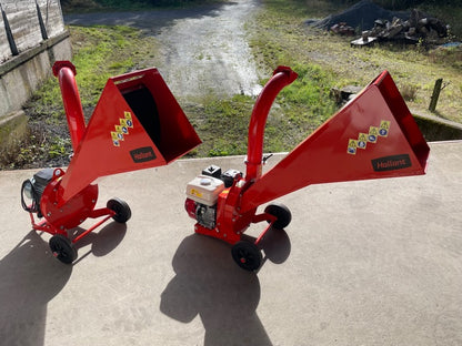 TRX50 elmotor flismaskin tyst drift minimalt underhåll för villaägare